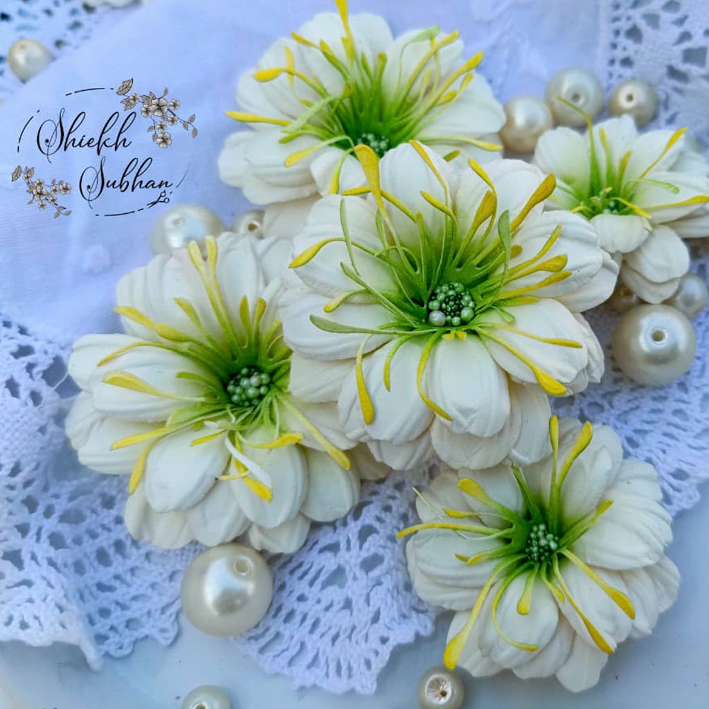 Green Zinnias