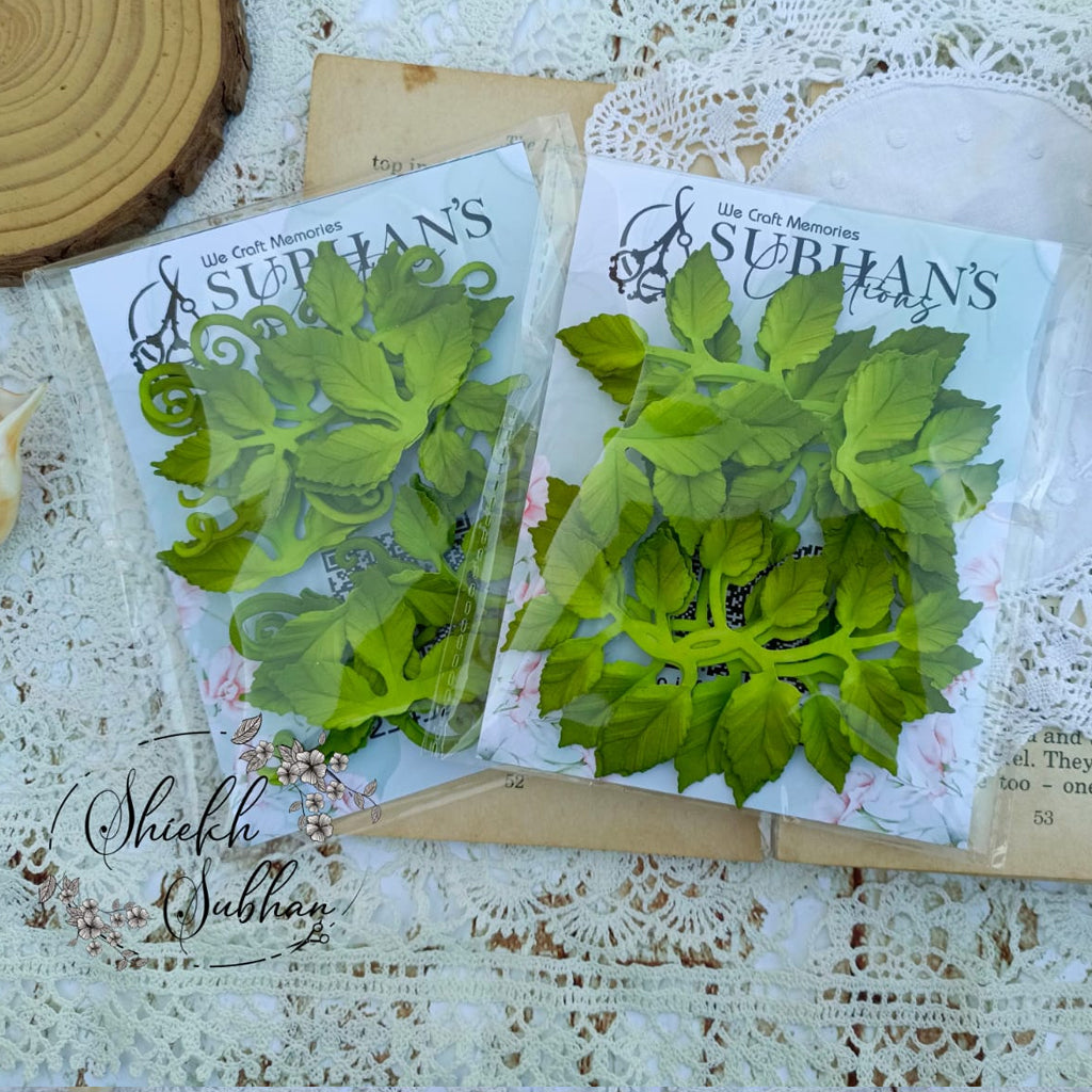 3d Green Leaves