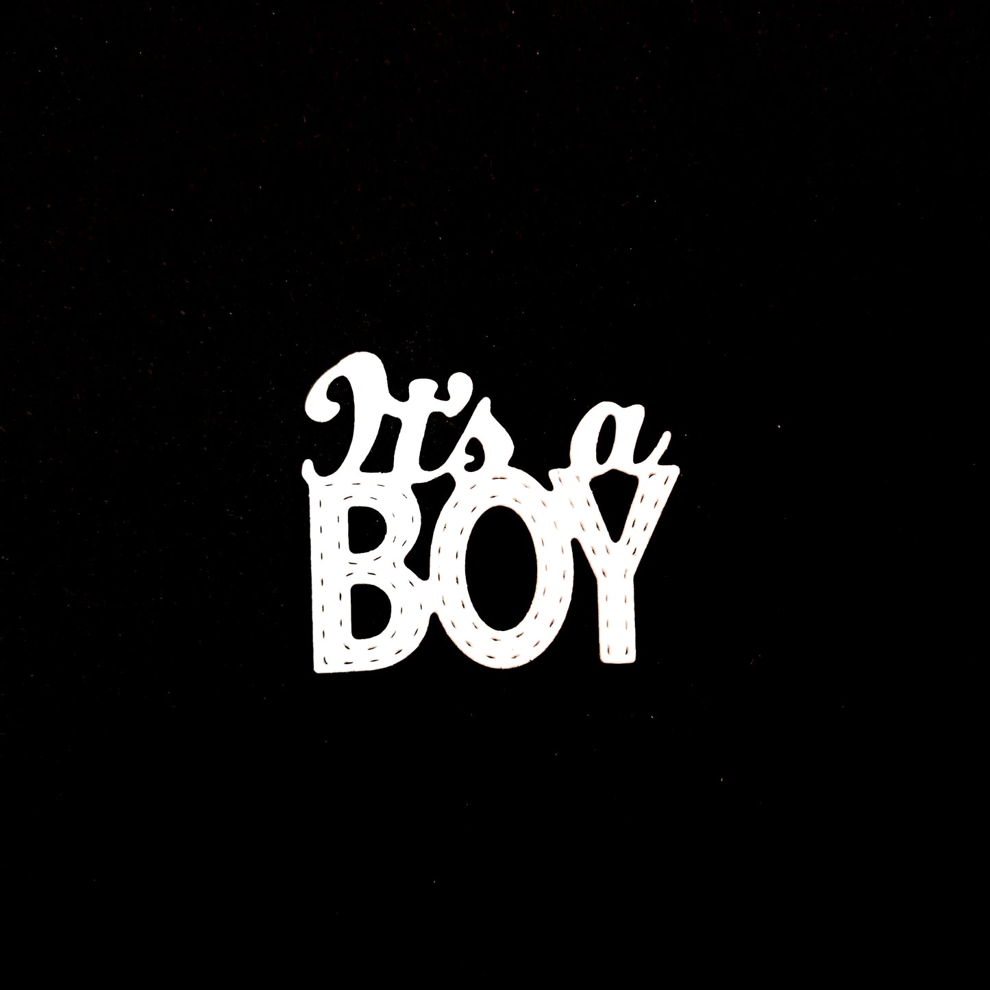 Its a Boy Cutout