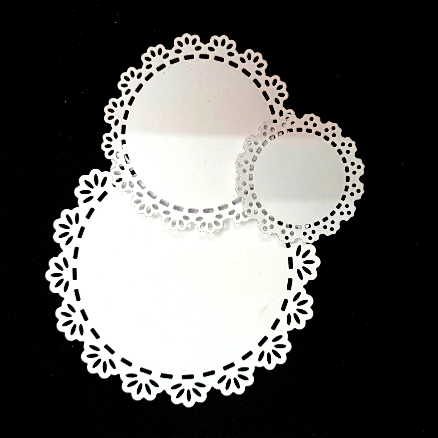 Floral Circle Cutout