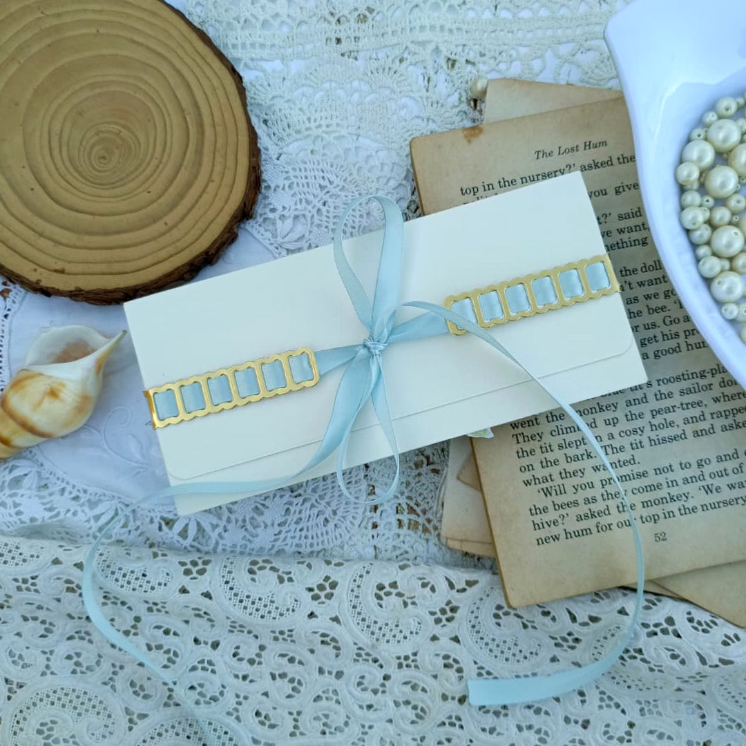 Handmade Floral Envelope