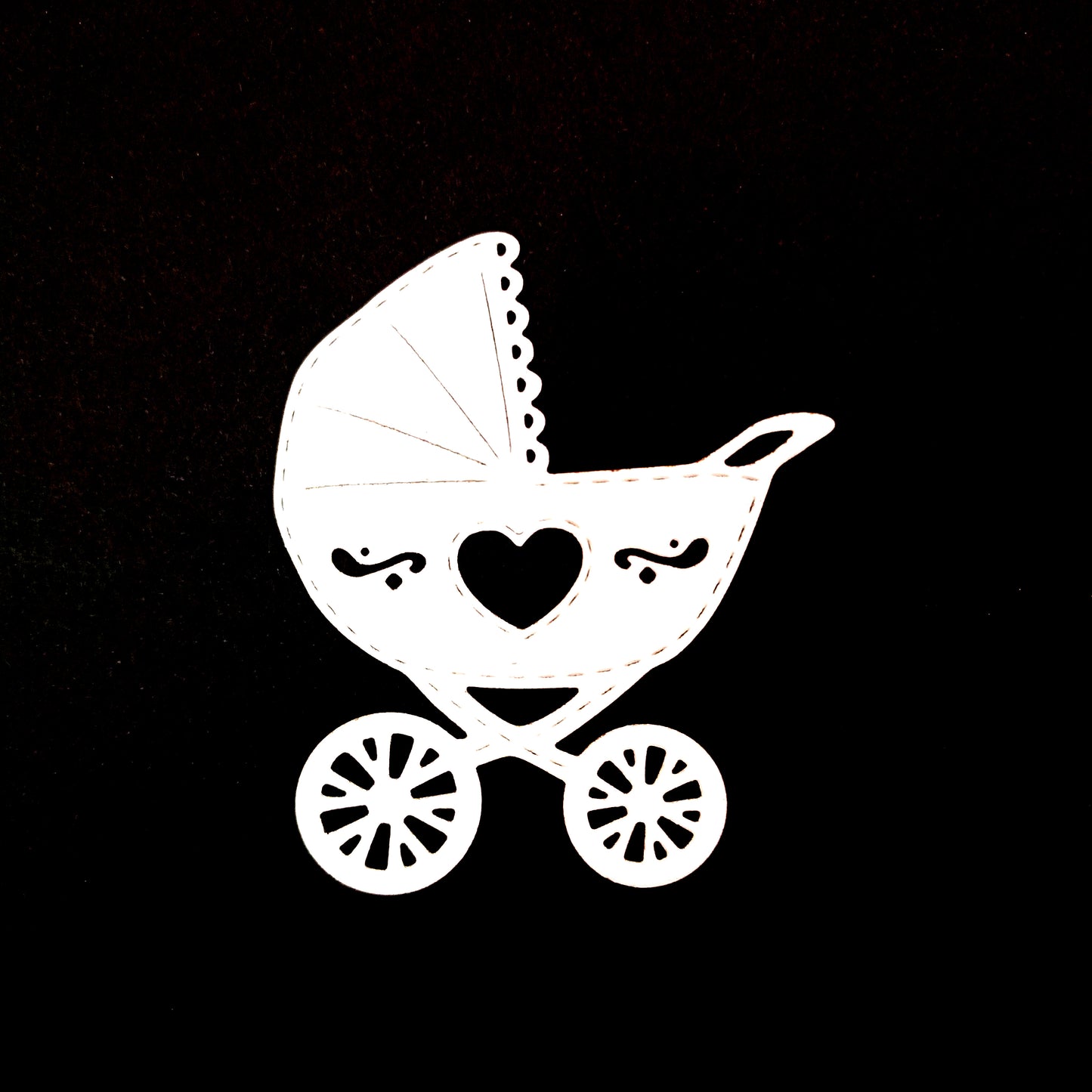 Baby Cart Cutout