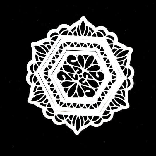 Hexagon Frame Cutout
