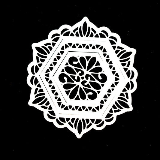 Hexagon Frame Cutout