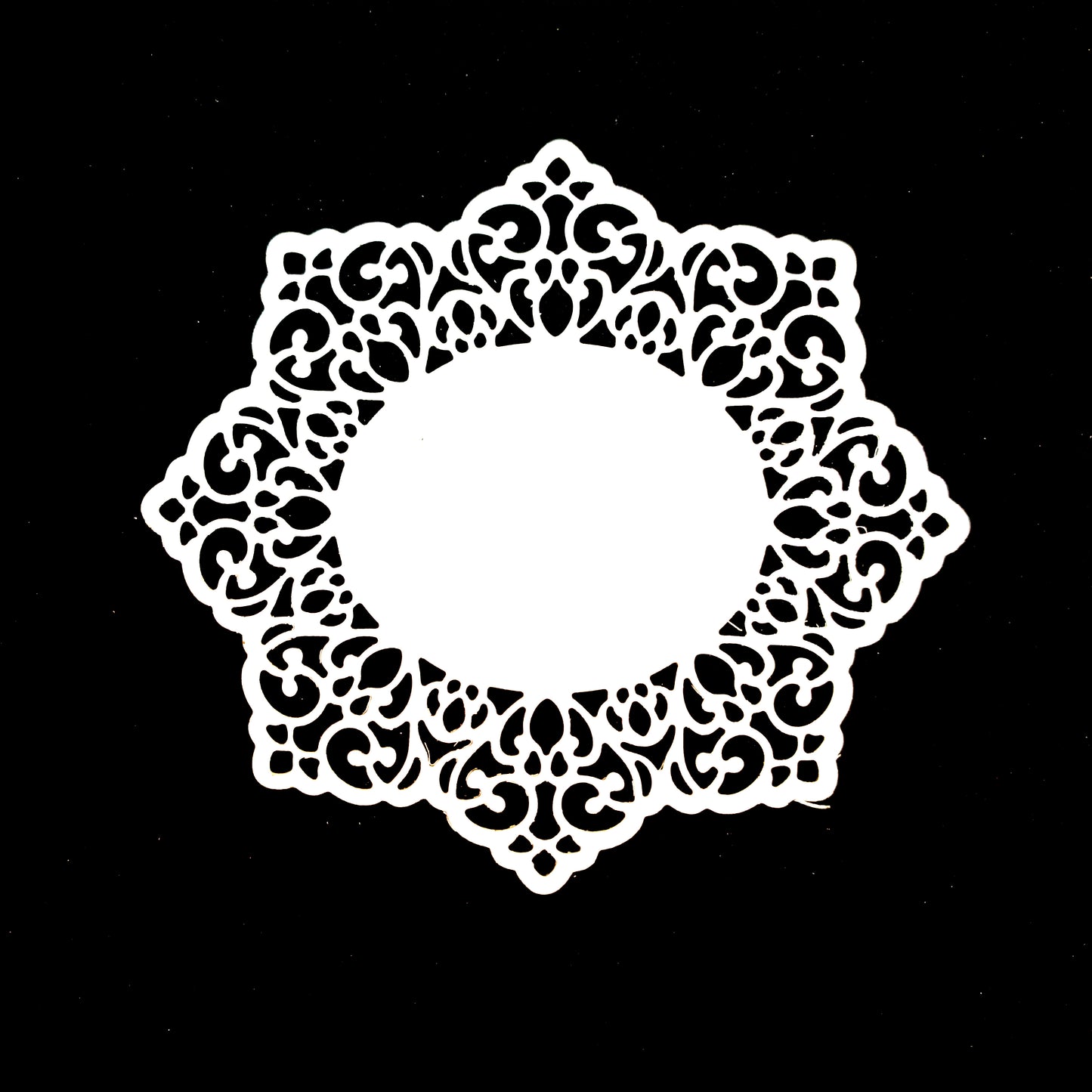 Doily Frame Cutout