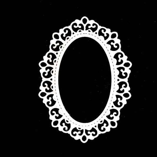 Oval Frame Cutout