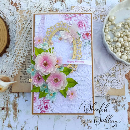 Handmade Birthday Greeting  Card