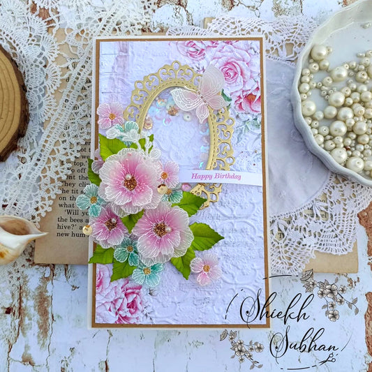 Handmade Birthday Greeting  Card
