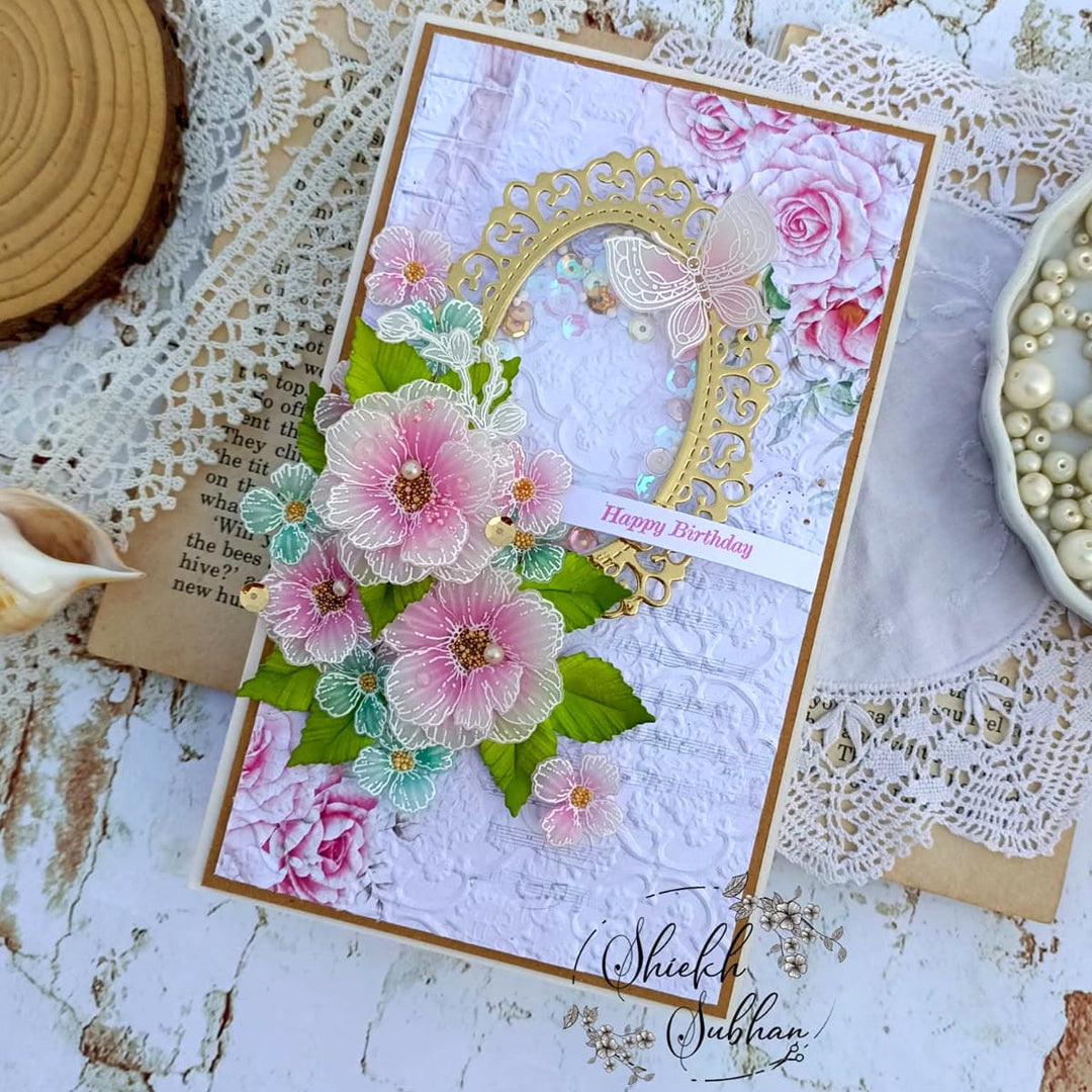 Handmade Birthday Greeting  Card