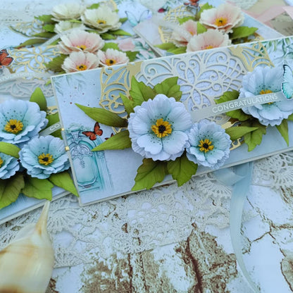 Handmade Floral Envelope