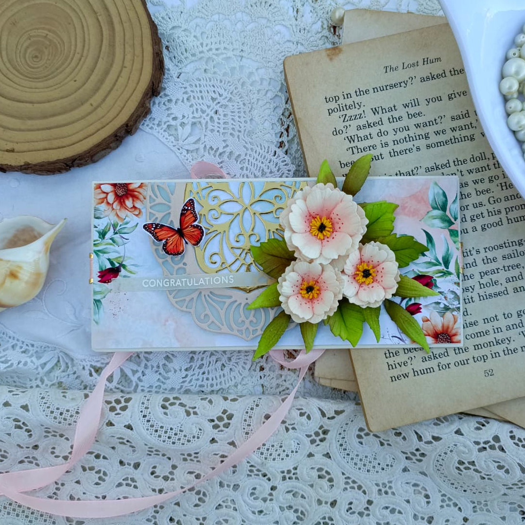 Floral Money Envelope