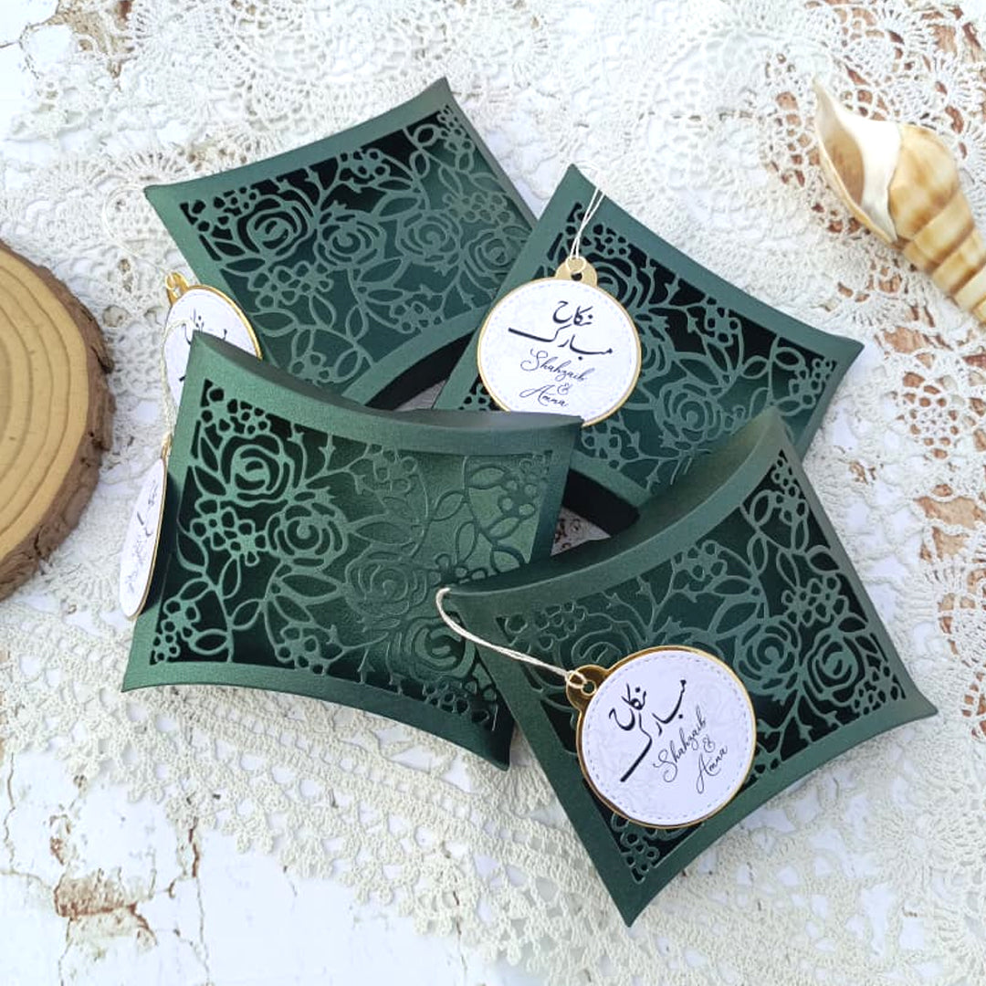 Customixed Name Nikkah Bid Boxes